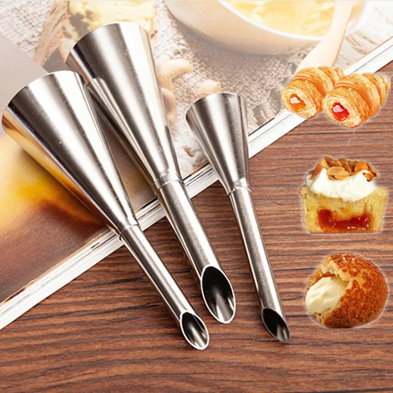 Puffs Nozzle Baking Pastry Molds Desserts Bread Cream Icing Piping Tip Stainless Steel Decorating Tools Kitchen Accessories
Puffs Nozzle Baking Pastry Molds Desserts Bread Cream Icing Piping Tip Stainless Steel Decorating Tools Kitchen Accessories