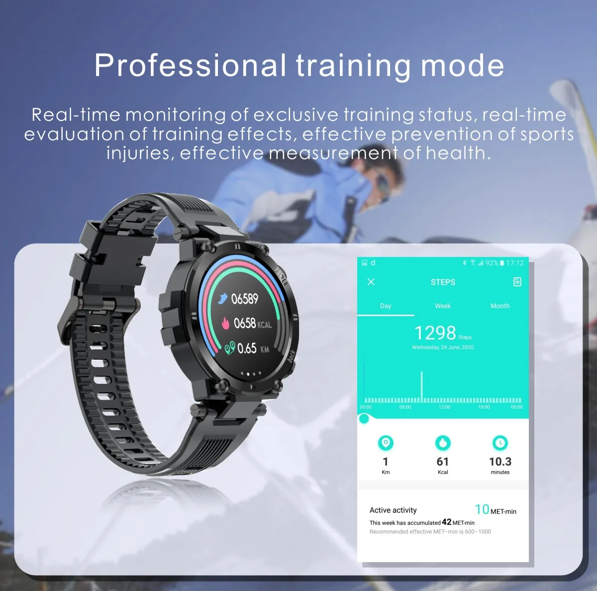 Uonevic NEW Men Full Touch Screen Smart Watch IP68 Waterproof support HR/BP Fitness Tracker Smartwatch for IOS Android D13
Uonevic NEW Men Full Touch Screen Smart Watch IP68 Waterproof support HR/BP Fitness Tracker Smartwatch for IOS Android D13