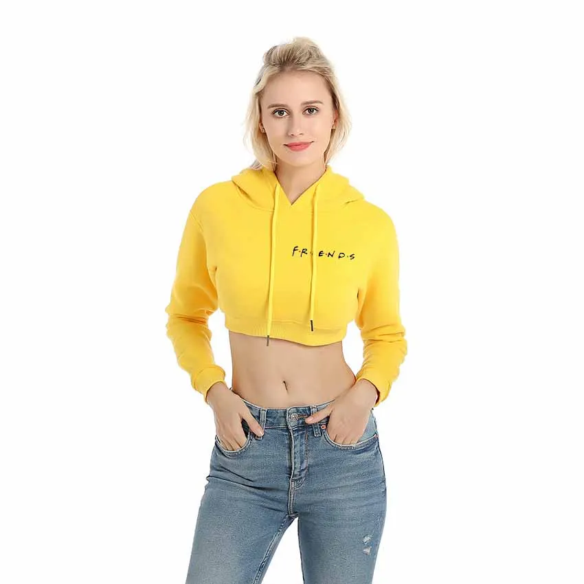 Friends Hoodies Womens Hooded Sweatshirt Long Sleeve Crop Tops Pullover Ladies Hoodie Cotton Sweatshirts Streetwear
Friends Hoodies Womens Hooded Sweatshirt Long Sleeve Crop Tops Pullover Ladies Hoodie Cotton Sweatshirts Streetwear