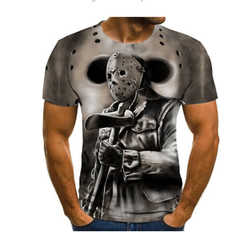 Fashion summer T-shirt men 20213D skull print men's T-shirt breathable streetwear stitching printed T-shirt men
Fashion summer T-shirt men 20213D skull print men's T-shirt breathable streetwear stitching printed T-shirt men