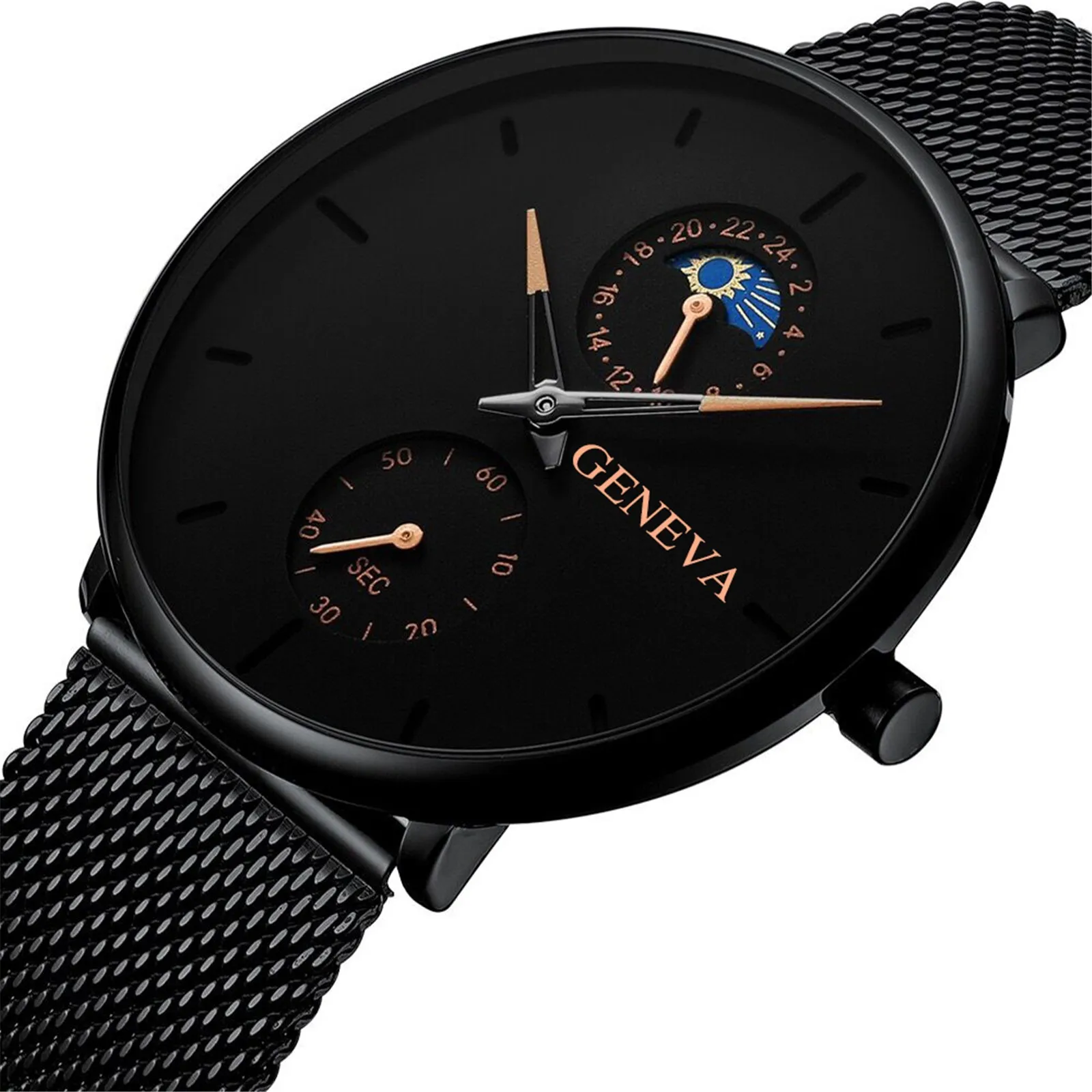 Sleek Minimalist Fashion With Mesh Band Dial Men's Quartz Watch Gift Watch montre femme relojes para mujer
Sleek Minimalist Fashion With Mesh Band Dial Men's Quartz Watch Gift Watch montre femme relojes para mujer