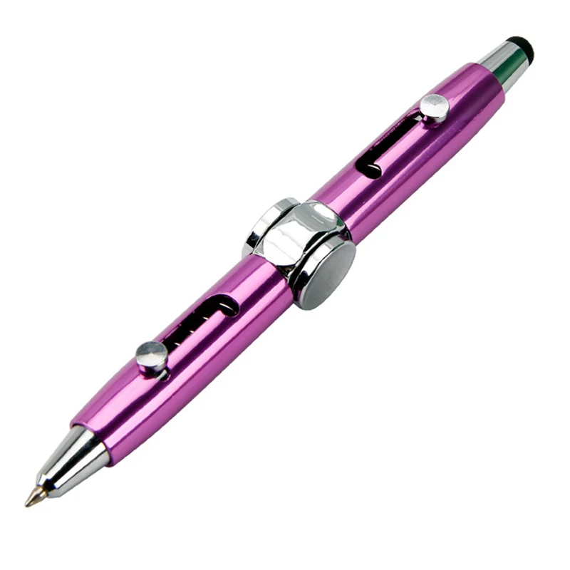 

3 in 1 Multi-Functional Hand Gyroscope Stylus Pen Capacitive Pen Stress Relief Metal Ballpoint Pens