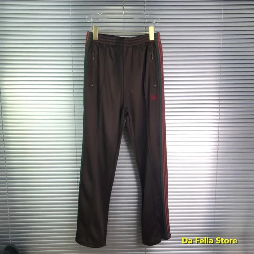 2020 Brown Needles Sweatpants Men Women Red butterfly embroidery Needles AWGE Pants Hip Hop AWGE Striped Pants
2020 Brown Needles Sweatpants Men Women Red butterfly embroidery Needles AWGE Pants Hip Hop AWGE Striped Pants