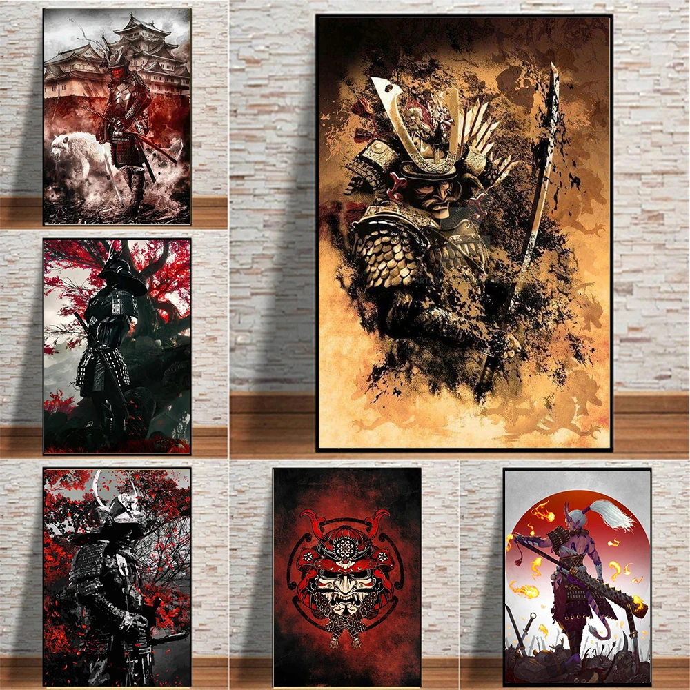 Abstract Japanese Samurai Black and White Poster Prints Modern Wall Art Canvas Painting for Living Room Decor Mural Gift Cuadros
Abstract Japanese Samurai Black and White Poster Prints Modern Wall Art Canvas Painting for Living Room Decor Mural Gift Cuadros
