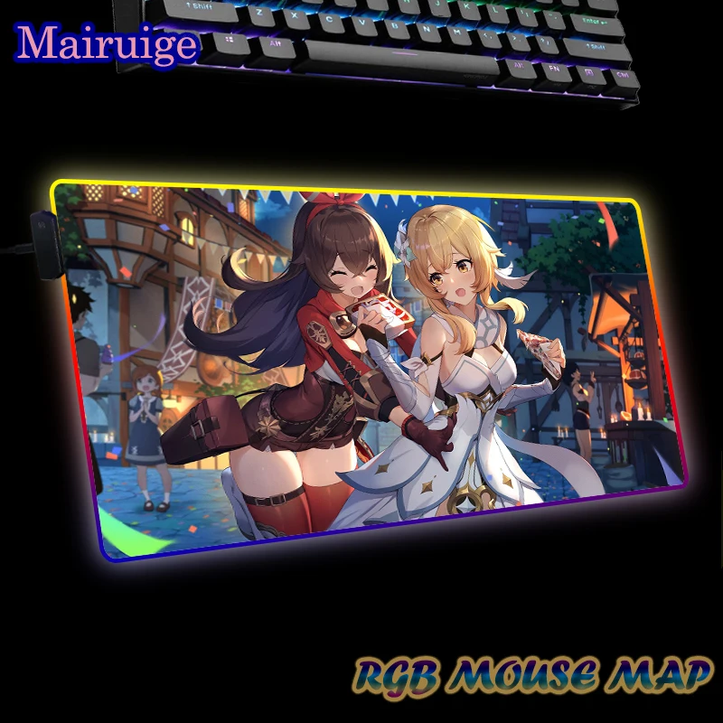 Genshin Impact Gamer Mousepad Natural Rubber Non-slip 80x30 Large Mousepad Two-dimensional Desktop Decoration Table Mat for Csgo
Genshin Impact Gamer Mousepad Natural Rubber Non-slip 80x30 Large Mousepad Two-dimensional Desktop Decoration Table Mat for Csgo