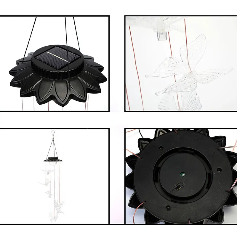 Wind Chimes Solar String Lights Color Changing Led Mobile Waterproof Outdoor Solar Lights Home Yard Decoration Tuin Decoratie
Wind Chimes Solar String Lights Color Changing Led Mobile Waterproof Outdoor Solar Lights Home Yard Decoration Tuin Decoratie