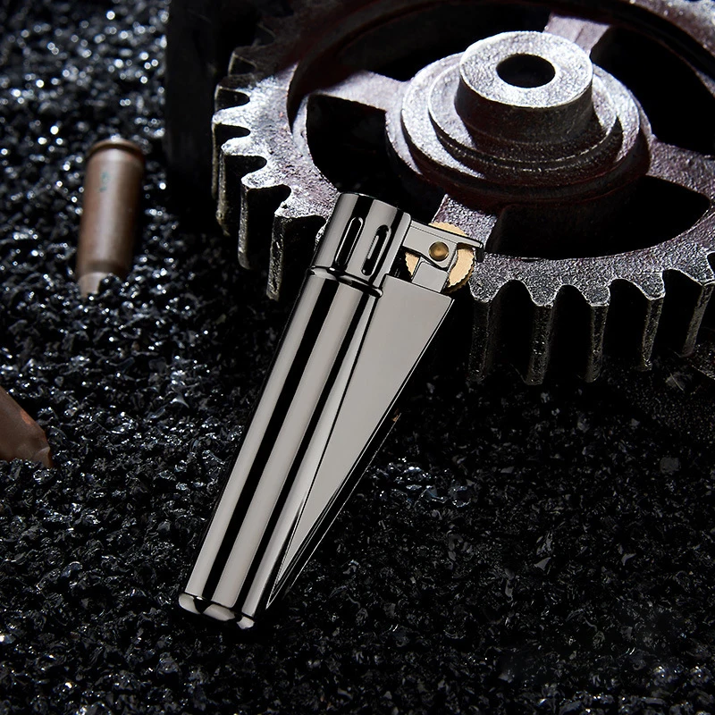 Portable Grinding Wheel Gasoline Flint Lighters Smoking Accessories Retro Metal Kerosene Oil Windproof Lighter Gadgets For Men
Portable Grinding Wheel Gasoline Flint Lighters Smoking Accessories Retro Metal Kerosene Oil Windproof Lighter Gadgets For Men