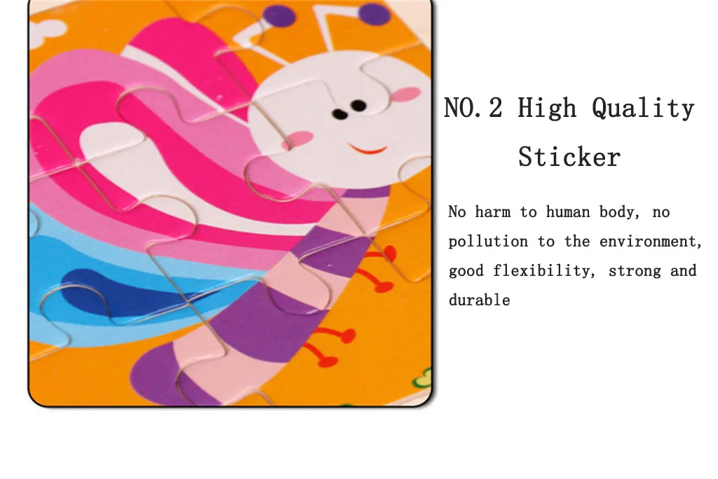 Wooden Kids 16 Piece Jigsaw Toys Education And Learning Puzzles Toys Early Educational Brain Teaser Baby Toys Gifts Pack #50
Wooden Kids 16 Piece Jigsaw Toys Education And Learning Puzzles Toys Early Educational Brain Teaser Baby Toys Gifts Pack #50