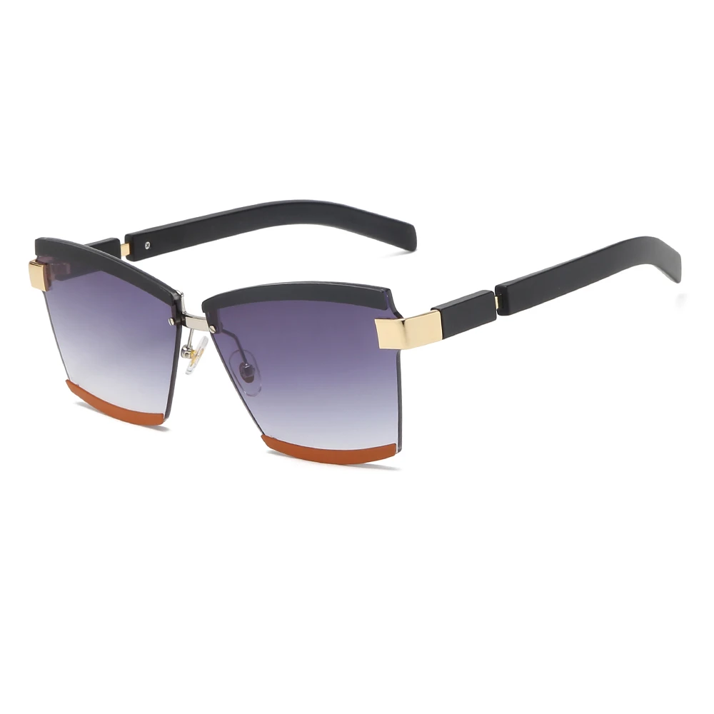 New Wholesale Semi-Metal Polygon Rimless Eyebrows Ladies European and American Sunglasses Spot Sunglasses
New Wholesale Semi-Metal Polygon Rimless Eyebrows Ladies European and American Sunglasses Spot Sunglasses