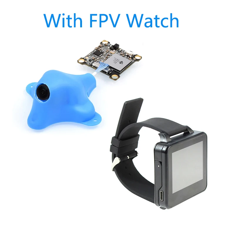 BETAFPV Nano HD Camera w/200RC FPV Wearable Watch 2" LCD 5.8G 48Ch Wireless Receiver Watch LCD Display for Mini Racing Drone
BETAFPV Nano HD Camera w/200RC FPV Wearable Watch 2" LCD 5.8G 48Ch Wireless Receiver Watch LCD Display for Mini Racing Drone