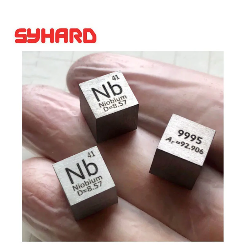 Niobium Cube Nb Metal Cubic Length 10mm About 8.58g Nb≥99.85%
Niobium Cube Nb Metal Cubic Length 10mm About 8.58g Nb≥99.85%