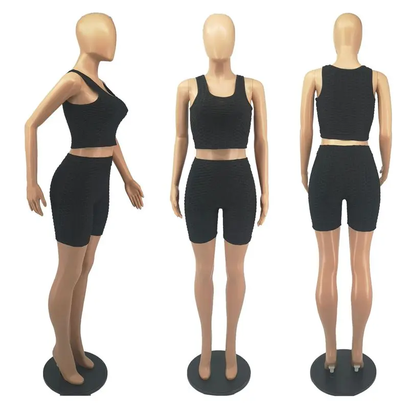 TNNAOFF Elastic 2 Piece Tracksuits Women Set Vacation Outfits Sleeveless Tank Tops Sexy Biker Shorts Lounge Wear Matching Sets
TNNAOFF Elastic 2 Piece Tracksuits Women Set Vacation Outfits Sleeveless Tank Tops Sexy Biker Shorts Lounge Wear Matching Sets