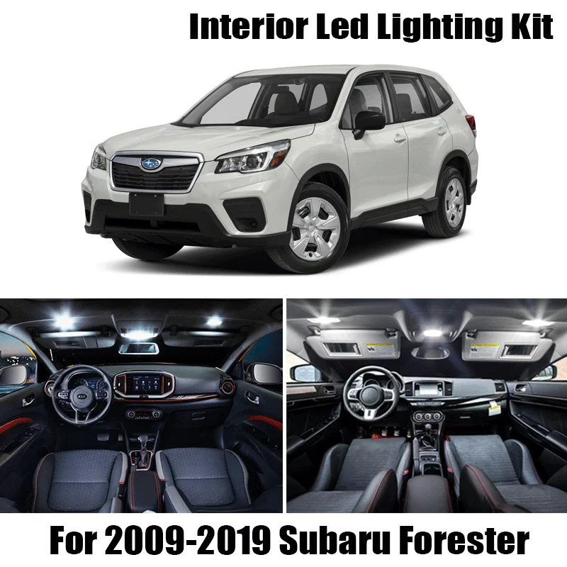 For 2009-2017 2018 2019 Subaru Forester 10X White car accessories Canbus Error Free LED Interior Light Reading Light Kit Map
For 2009-2017 2018 2019 Subaru Forester 10X White car accessories Canbus Error Free LED Interior Light Reading Light Kit Map