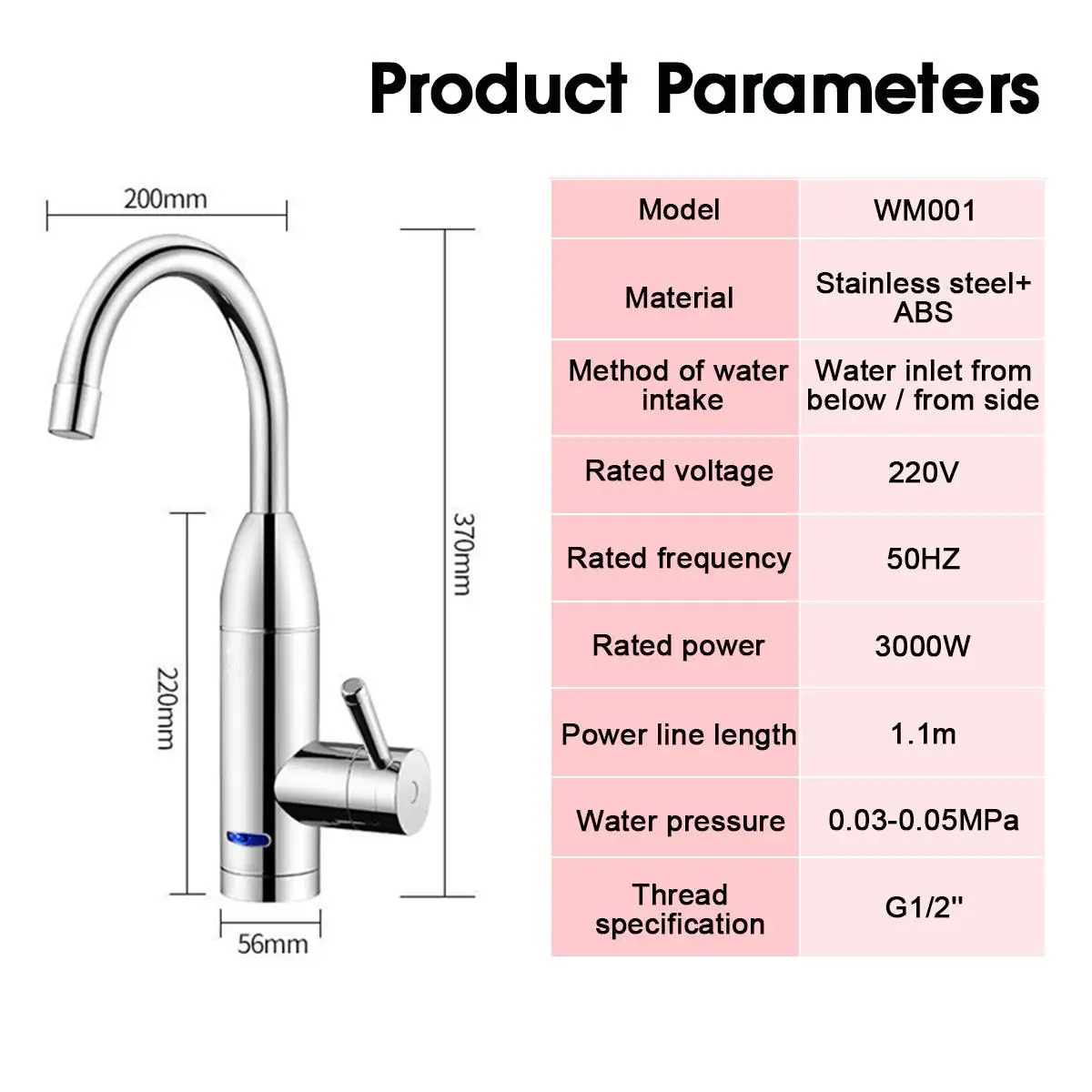 Electric Faucet Instant Water Heater Tap Faucet Heater Heating Faucet Tankless Instantaneous Water Heater kitchen faucet kitchen
Electric Faucet Instant Water Heater Tap Faucet Heater Heating Faucet Tankless Instantaneous Water Heater kitchen faucet kitchen