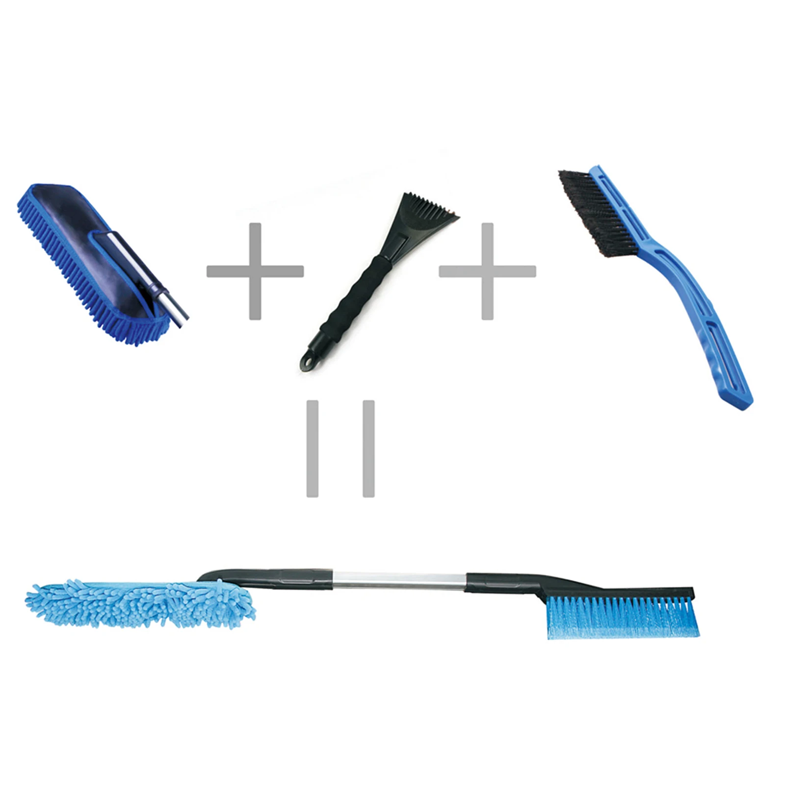 Car Telescopic Snow Removal Shovel Portable Deicing/snow Removal/defrosting Three-in-one Multifunctional Snow Removal Brush
Car Telescopic Snow Removal Shovel Portable Deicing/snow Removal/defrosting Three-in-one Multifunctional Snow Removal Brush