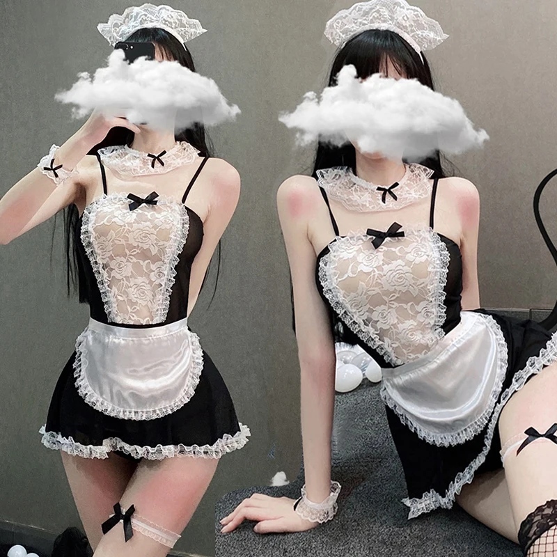 Uniform Temptation Sweet Gothic Lolita Dresses Japanese Cosplay Costume Apron Maid Dress Uniforms Halloween Costumes Women Sexy
Uniform Temptation Sweet Gothic Lolita Dresses Japanese Cosplay Costume Apron Maid Dress Uniforms Halloween Costumes Women Sexy