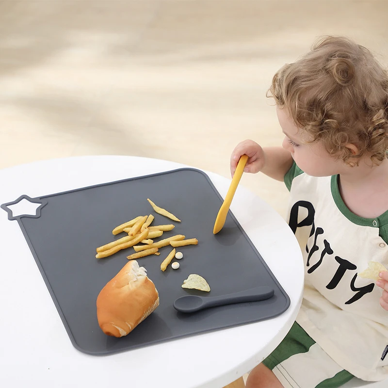 BPA Free Kids Dining Table Place Food Mat Baby Foldable Silicone Placemat Table essentials
BPA Free Kids Dining Table Place Food Mat Baby Foldable Silicone Placemat Table essentials