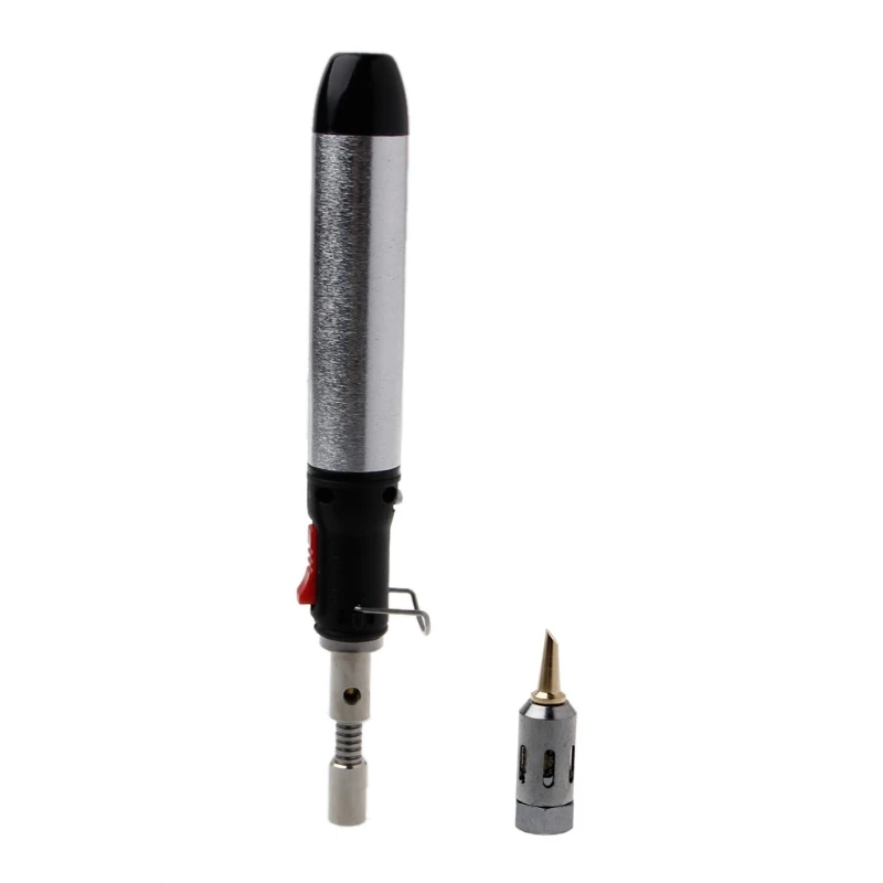 LXAC Adjustable Thermostat Flame Butane Gas Soldering Iron 12ml Pen Welding Torch
LXAC Adjustable Thermostat Flame Butane Gas Soldering Iron 12ml Pen Welding Torch