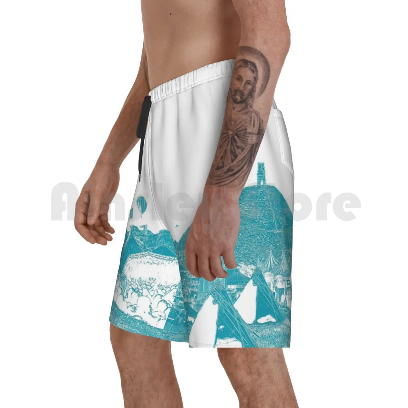 Glastonbury Festival 2020-Blue Print-Glasto 50-50th Anniversary Design Beach Shorts Men Beach Pants Swim Trunks
Glastonbury Festival 2020-Blue Print-Glasto 50-50th Anniversary Design Beach Shorts Men Beach Pants Swim Trunks