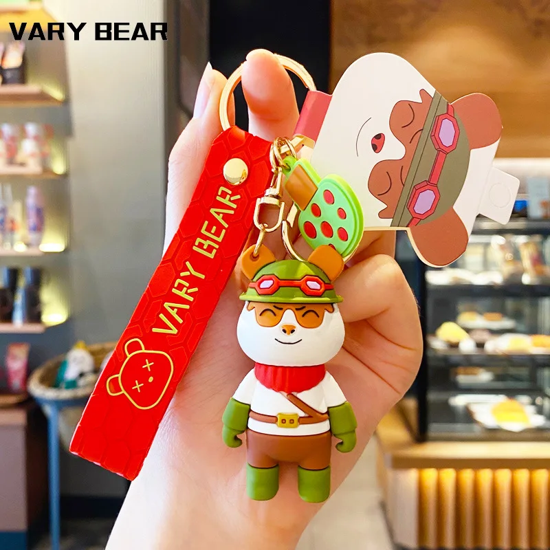 Fashion Cartoon Funny Half Skull Body Bear Keychain Fashion Punk Animal Keyring Car Bag Pendant Key Chains Couple Halloween Gif
Fashion Cartoon Funny Half Skull Body Bear Keychain Fashion Punk Animal Keyring Car Bag Pendant Key Chains Couple Halloween Gif