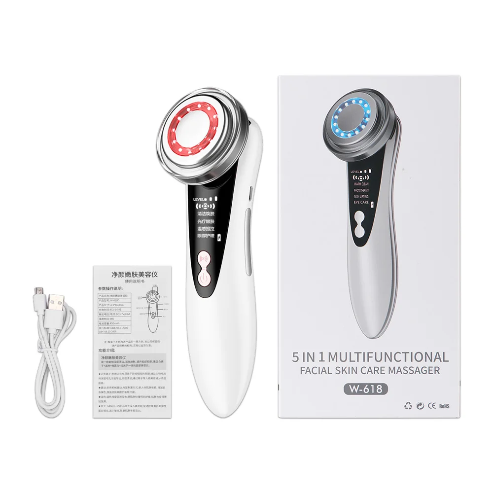 5 in 1 Mesotherapy Electroporation Face Beauty Machine Radio Frequency RF EMS LED Photon Skin Rejuvenation Tightening Brighten
5 in 1 Mesotherapy Electroporation Face Beauty Machine Radio Frequency RF EMS LED Photon Skin Rejuvenation Tightening Brighten