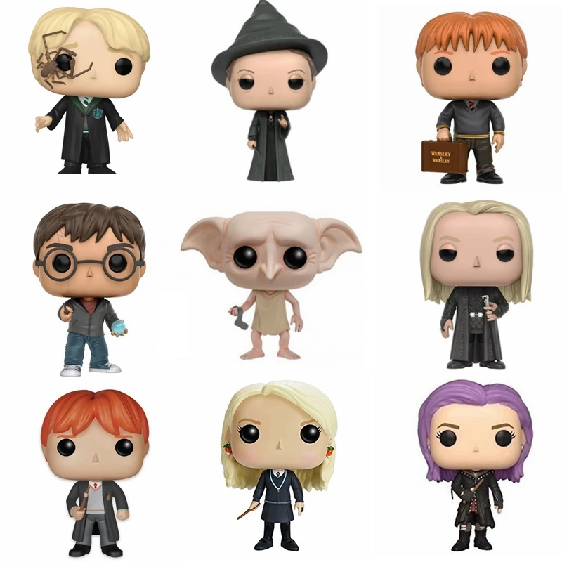 Экшн-фигурка Funko POP из фильма HP7 игрушки Луна Добби Рон Уизли Поттер Гарри Северус