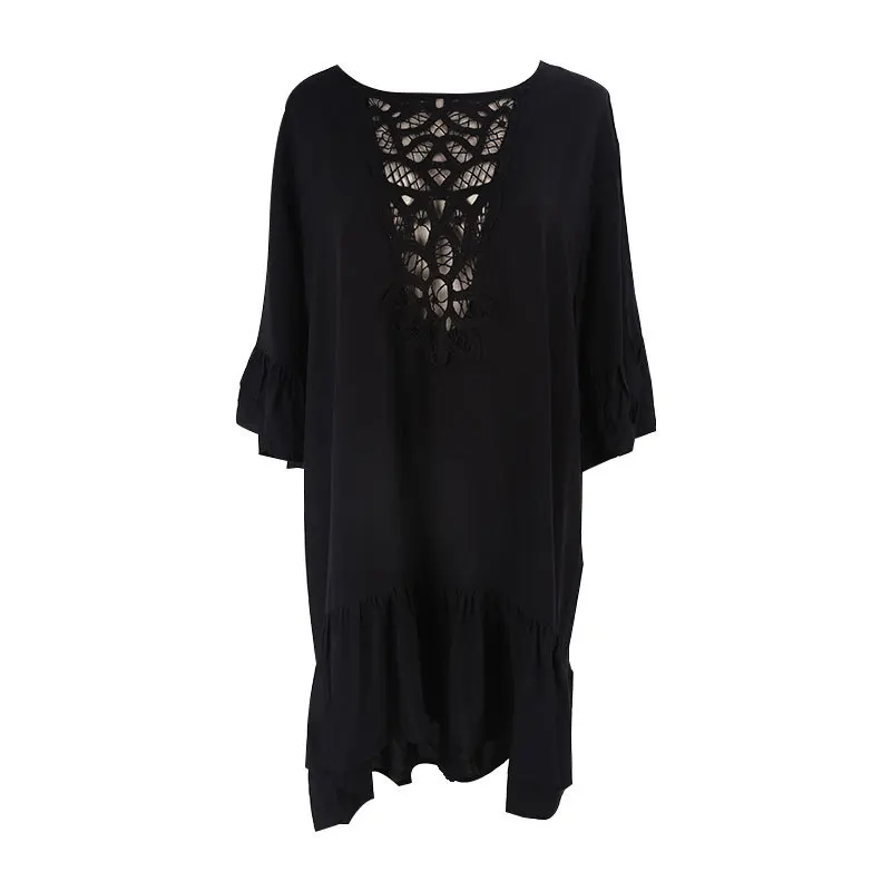 Cotton Beach Cover up Backless Summer Beachwear Swim suit cover up Robe Plage Swimwear Cover up Women Tunic Beach Pareo
Cotton Beach Cover up Backless Summer Beachwear Swim suit cover up Robe Plage Swimwear Cover up Women Tunic Beach Pareo