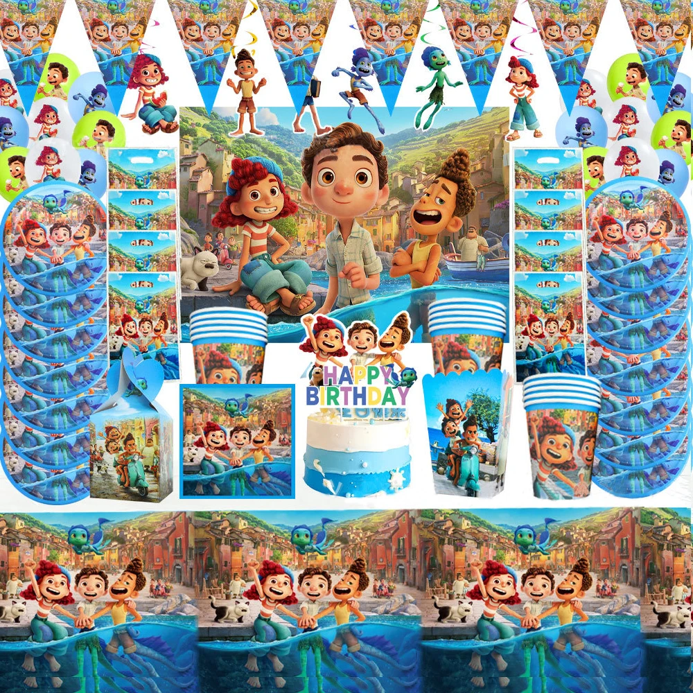20People Use Luca Party Decorations Disposable Tableware Napkin Plate Tablecloth Bbay Shower Party Supplies Birthday's Balloons
20People Use Luca Party Decorations Disposable Tableware Napkin Plate Tablecloth Bbay Shower Party Supplies Birthday's Balloons