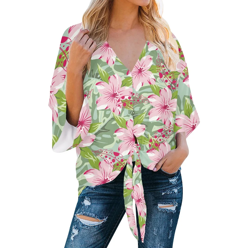 V Neck Clothing Polynesian Traditional Tribal Vintage Tattoo Print Ladies' Blouses Tops Custom Women Shirts 2022 Summer Hibiscus
V Neck Clothing Polynesian Traditional Tribal Vintage Tattoo Print Ladies' Blouses Tops Custom Women Shirts 2022 Summer Hibiscus