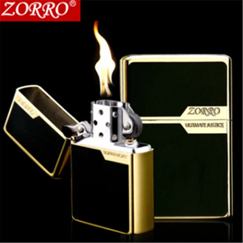 Metal ZORRO Outdoor Flint Lighter Grinding Wheel Kerosene Oil Free Fire Lighter Refillable Gasoline Cigarette Lighter Gadgets
Metal ZORRO Outdoor Flint Lighter Grinding Wheel Kerosene Oil Free Fire Lighter Refillable Gasoline Cigarette Lighter Gadgets