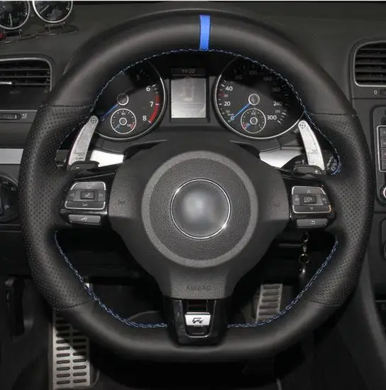 Чехол на руль из черной замши для Volkswagen Golf 6 GTI MK6 VW Polo GTI Scirocco R Passat CC R-Line 2010
Чехол на руль из черной замши для Volkswagen Golf 6 GTI MK6 VW Polo GTI Scirocco R Passat CC R-Line 2010
