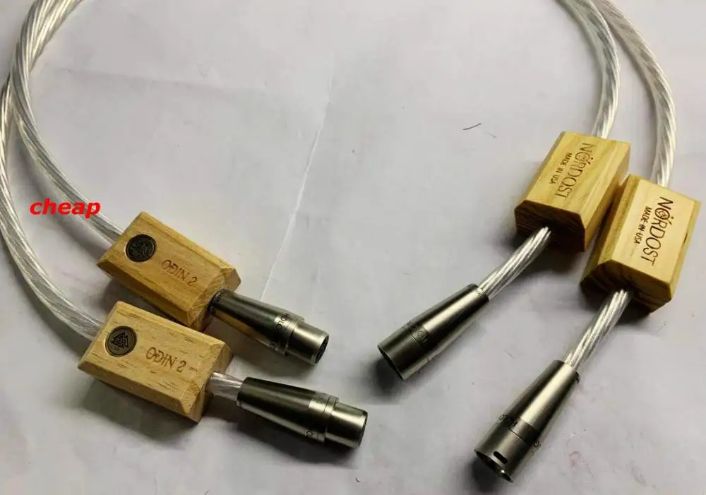 Hi-End Nordost Odin2 silver Supreme Reference Interconnects XLR cable Audiophile for amplifier CD player
Hi-End Nordost Odin2 silver Supreme Reference Interconnects XLR cable Audiophile for amplifier CD player