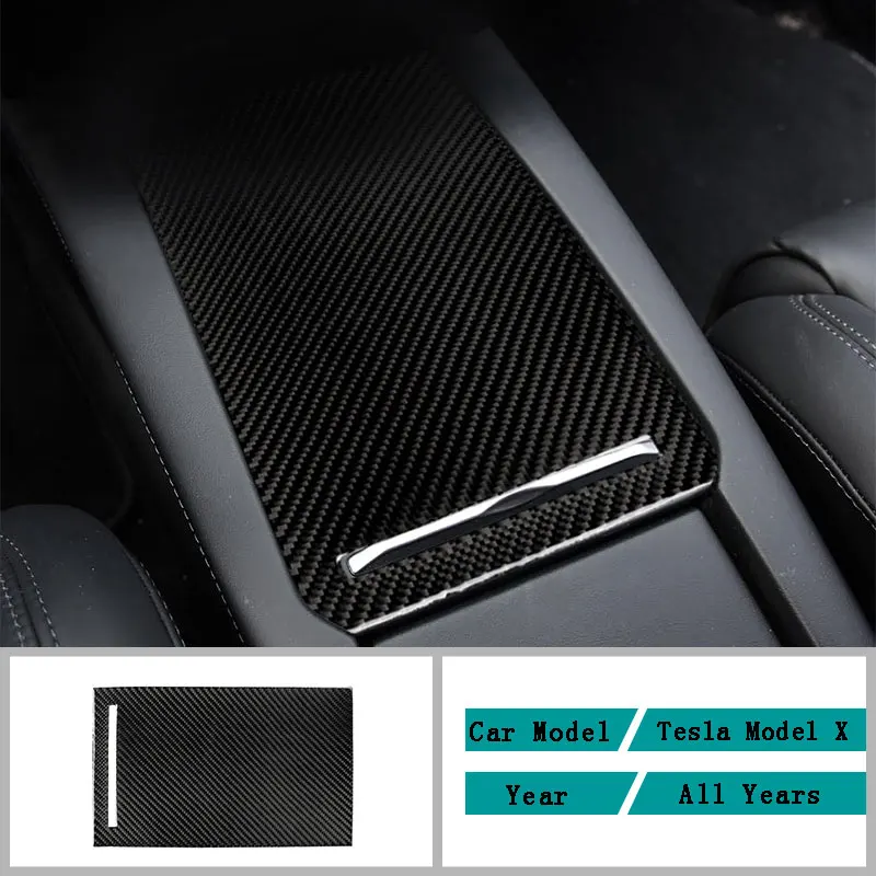 Carbon Fiber Car Accessories Interior Storage Box Panel Protective Decoration Cover Trim Stickers For Tesla Model X All Years
Carbon Fiber Car Accessories Interior Storage Box Panel Protective Decoration Cover Trim Stickers For Tesla Model X All Years