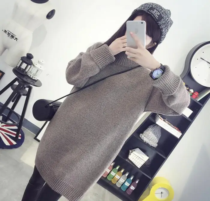 New Fashion Sexy Women Baggy Knitted Long Sweater Mini Dress Jumper Winter Loose Pullover Dresses
New Fashion Sexy Women Baggy Knitted Long Sweater Mini Dress Jumper Winter Loose Pullover Dresses