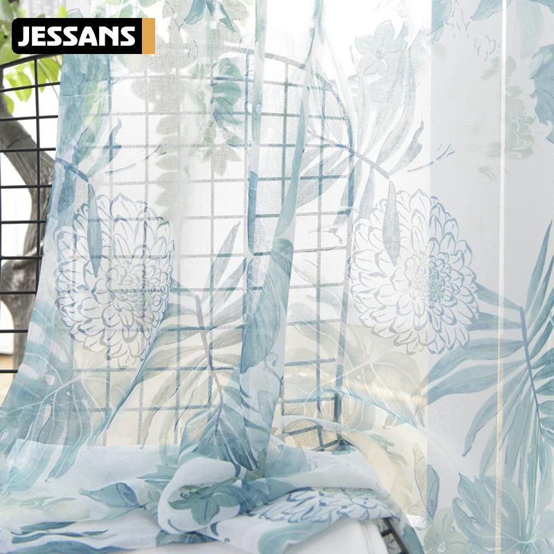 Custom Curtains for Bedroom Living Room Fragmentary Flowers Fresh Plants Nordic Rainforest Style Printed Pastoral Curtains
Custom Curtains for Bedroom Living Room Fragmentary Flowers Fresh Plants Nordic Rainforest Style Printed Pastoral Curtains