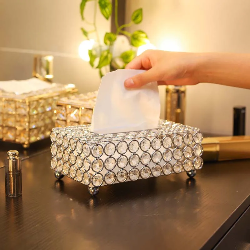 YOOAP Modern Metal Crystal Tissue Box Kitchen Hotel Desktop finishing Home Decoration Napkin Storage Rack Tissue holder
YOOAP Modern Metal Crystal Tissue Box Kitchen Hotel Desktop finishing Home Decoration Napkin Storage Rack Tissue holder