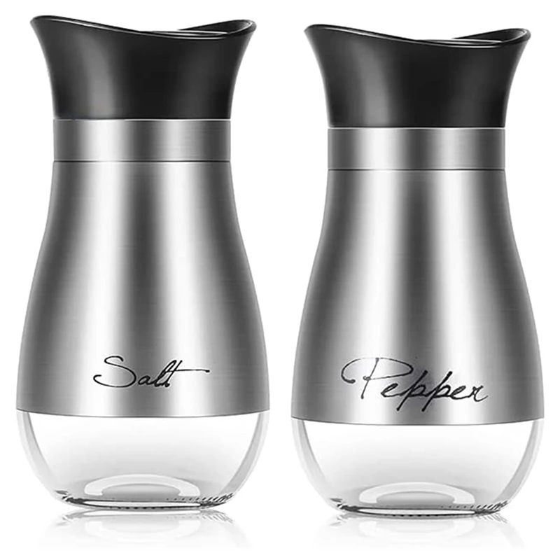 Шейкеры для соли и перца, мельница для перца, набор из нержавеющей стали со стеклянным дном, мельница для соли и перца, кухонные аксессуары
Шейкеры для соли и перца, мельница для перца, набор из нержавеющей стали со стеклянным дном, мельница для соли и перца, кухонные аксессуары