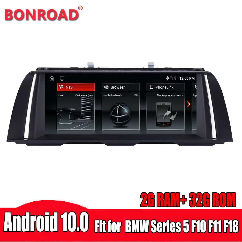 Автомобильный мультимедийный плеер Bonroad android 10 0 GPS навигация головное устройство