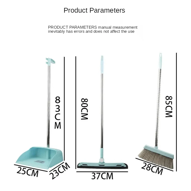 Windproof Broom & Dustpan with Broomstick Cleaning Brush Soft Hair Clean Dustless Helper Bathroom Household Cleaning Tool
Windproof Broom & Dustpan with Broomstick Cleaning Brush Soft Hair Clean Dustless Helper Bathroom Household Cleaning Tool