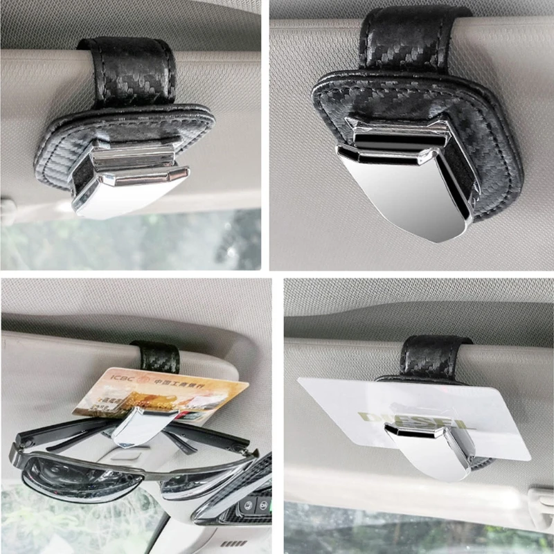 Portable Car Glasses Cases Ticket Card Clamp Car Sun Visor Sunglasses Holder PU D0UC
Portable Car Glasses Cases Ticket Card Clamp Car Sun Visor Sunglasses Holder PU D0UC