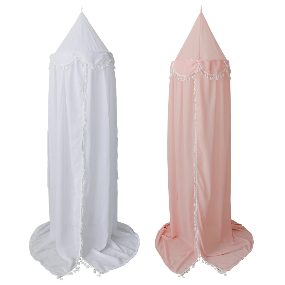 Nordic Style Princess Lace Kids Baby Bed Room Canopy Mosquito Net Curtain Bedding Dome Tent Chiffon Bed With Fringed Lace 
Nordic Style Princess Lace Kids Baby Bed Room Canopy Mosquito Net Curtain Bedding Dome Tent Chiffon Bed With Fringed Lace