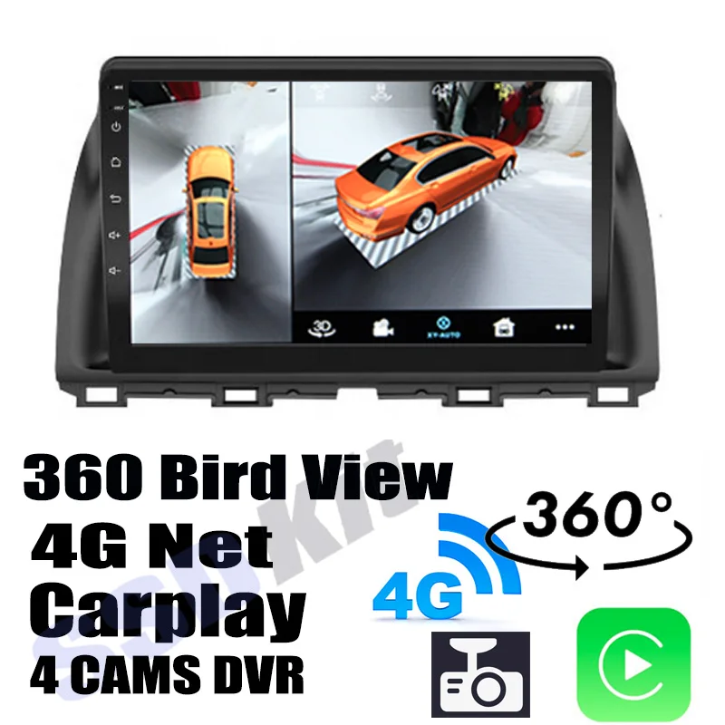Для Mazda CX-5 CX5 KE 2012 ~ 2017 автомобильная аудио-навигация GPS Carplay DVR 360 Birdview около 4G системы
Для Mazda CX-5 CX5 KE 2012 ~ 2017 автомобильная аудио-навигация GPS Carplay DVR 360 Birdview около 4G системы