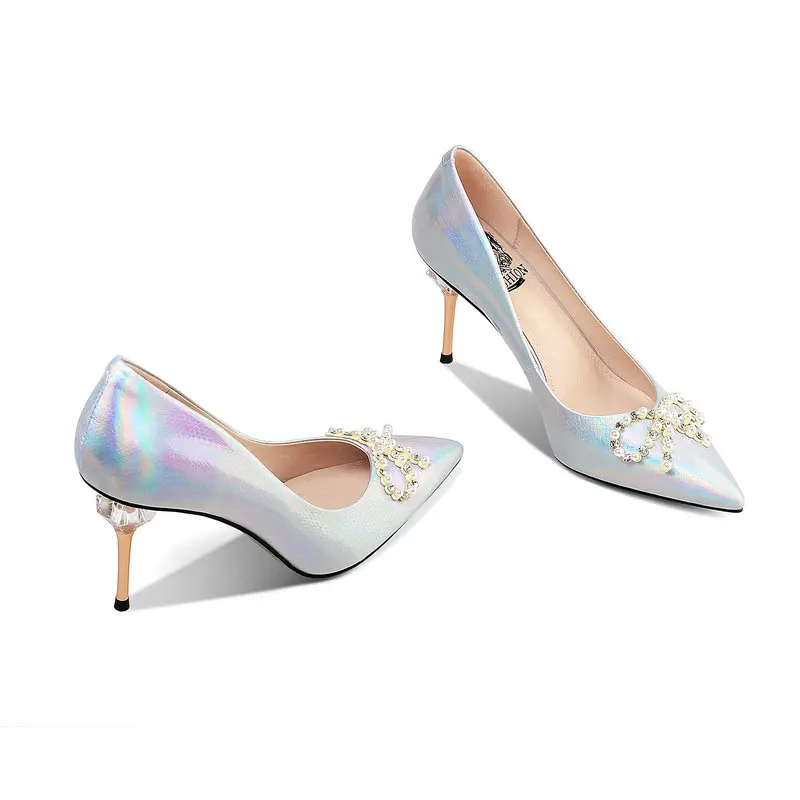 Quality Working Basic Shoes Woman Mixed Colors leather pearl women pumps Pointed Toe High Heels women shoes Summer
Quality Working Basic Shoes Woman Mixed Colors leather pearl women pumps Pointed Toe High Heels women shoes Summer