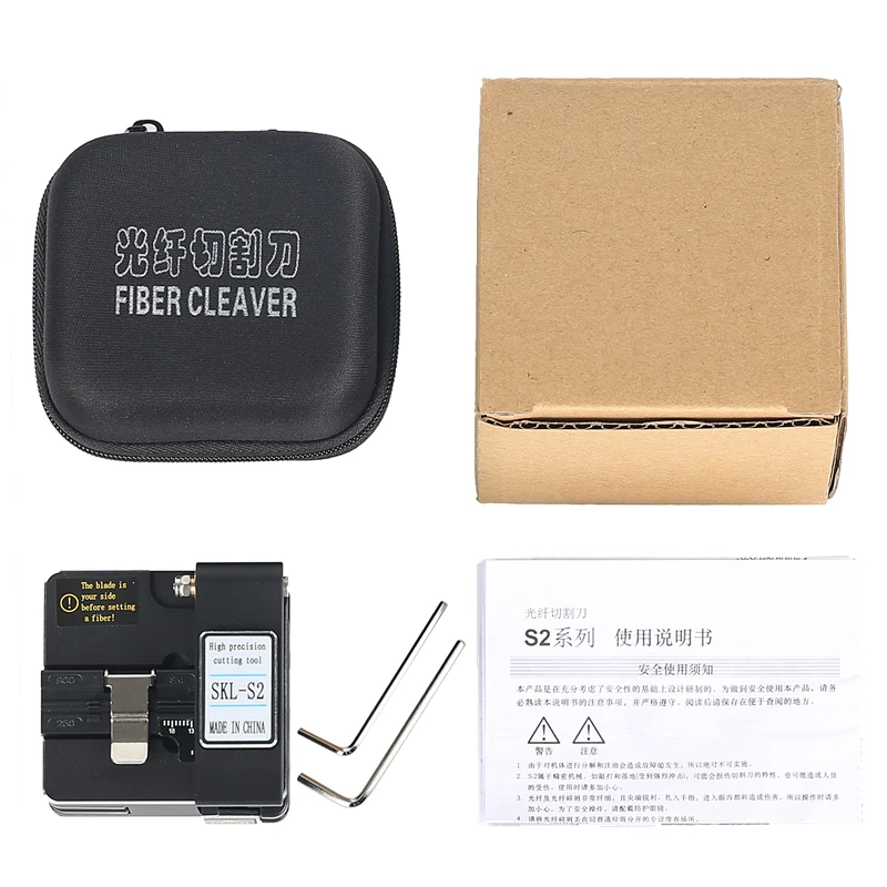 High Precision Black SKL-S2 Fiber Fiber Optic Cleaver Cable Cutter Cleaver Free Shipping 
High Precision Black SKL-S2 Fiber Fiber Optic Cleaver Cable Cutter Cleaver Free Shipping