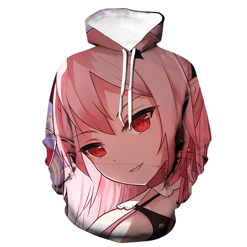 Anime Owari No Seraph Hoodies Harajuku Hip Hop Streetwear Men Women Hooded Sweatshirt Casual Fashion Pullover 3D Printed Hoodie
Anime Owari No Seraph Hoodies Harajuku Hip Hop Streetwear Men Women Hooded Sweatshirt Casual Fashion Pullover 3D Printed Hoodie