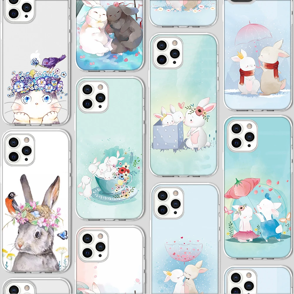 ciciber Cute Bunny Luxury Funda Case for Iphone 12 Case for IPhone 12 11 Pro XR 7 X XS Max Mini 8 6 6S Plus 5 SE 2020 Silicone
ciciber Cute Bunny Luxury Funda Case for Iphone 12 Case for IPhone 12 11 Pro XR 7 X XS Max Mini 8 6 6S Plus 5 SE 2020 Silicone
