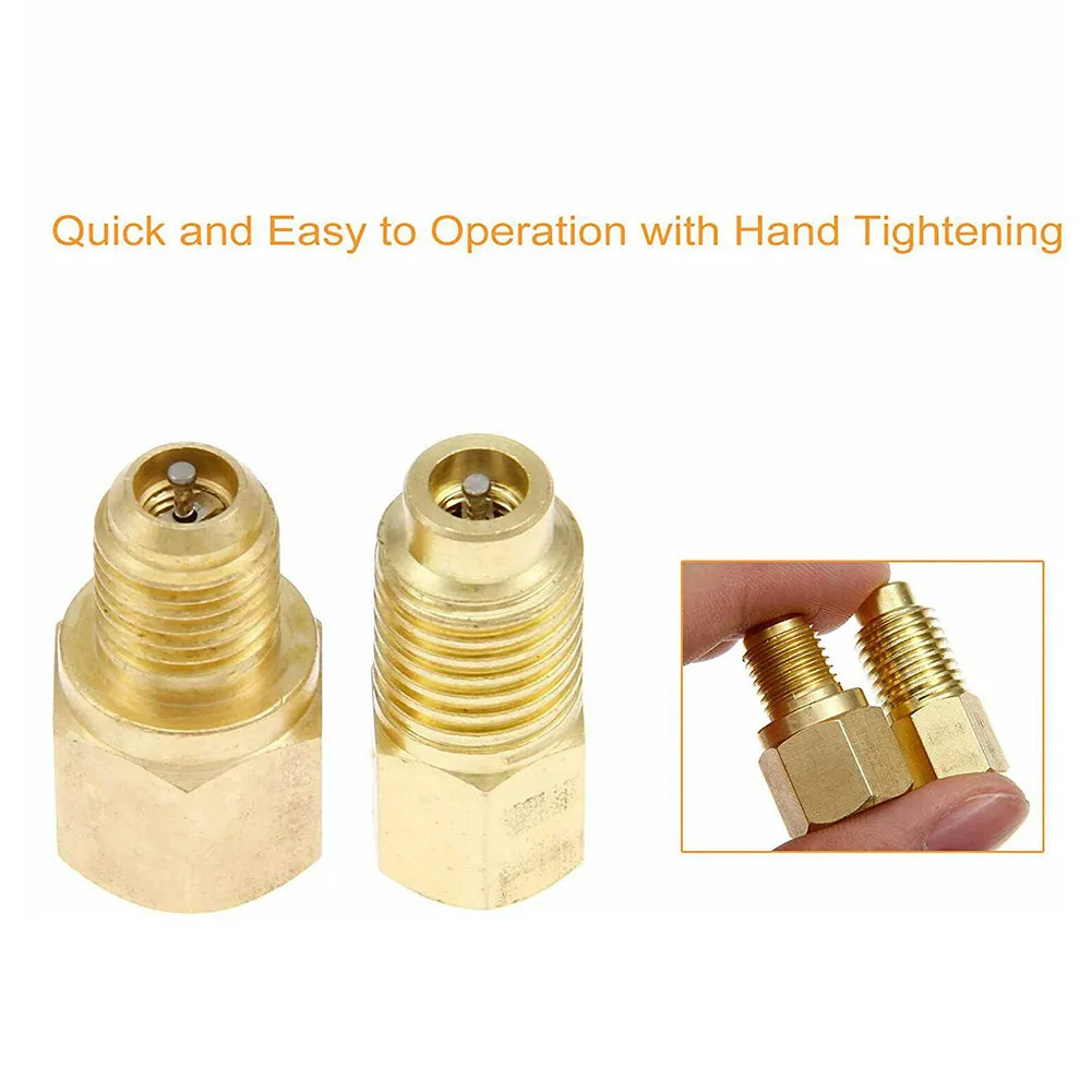 Connects R12 R22 Hose To R134A Refrigerant Tank Adapter 1/4\\\\\\\" Female X 1/2\\\\\\\" Male Refrigerant Tank Adapter
Connects R12 R22 Hose To R134A Refrigerant Tank Adapter 1/4\\\\\\\" Female X 1/2\\\\\\\" Male Refrigerant Tank Adapter