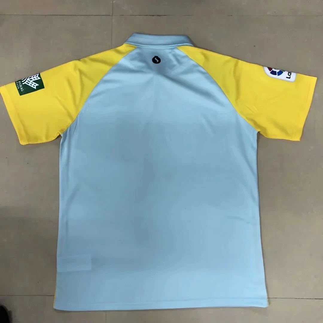 Men's Blue T-shirt Lapel Top Granada Football Jersey Soccer T-shirt 
Men's Blue T-shirt Lapel Top Granada Football Jersey Soccer T-shirt