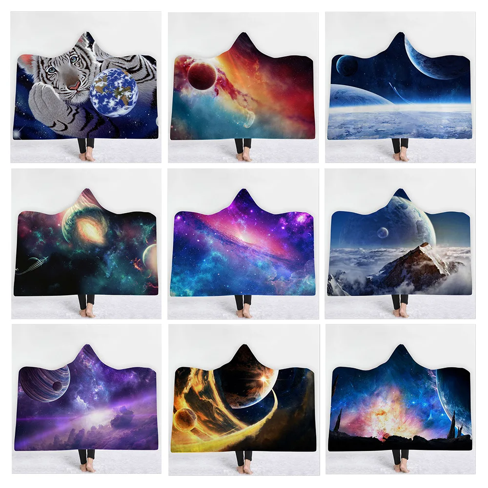 Home Textile Blanket 3D Printed Universe Series Hooded Blanket Winter Warm Soft Throw Blanket plaide couverture adulte T526
Home Textile Blanket 3D Printed Universe Series Hooded Blanket Winter Warm Soft Throw Blanket plaide couverture adulte T526
