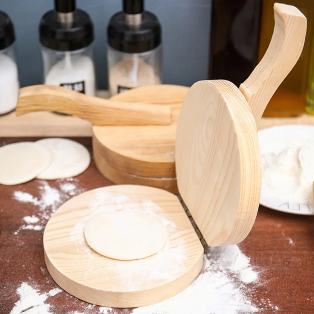 Wooden Dough Pressing Tool Kitchen Cookie Mold Dumpling Skin Press Tools Dumpling Wrapper Making Mold Kitchen Gadget Baking Tool
Wooden Dough Pressing Tool Kitchen Cookie Mold Dumpling Skin Press Tools Dumpling Wrapper Making Mold Kitchen Gadget Baking Tool